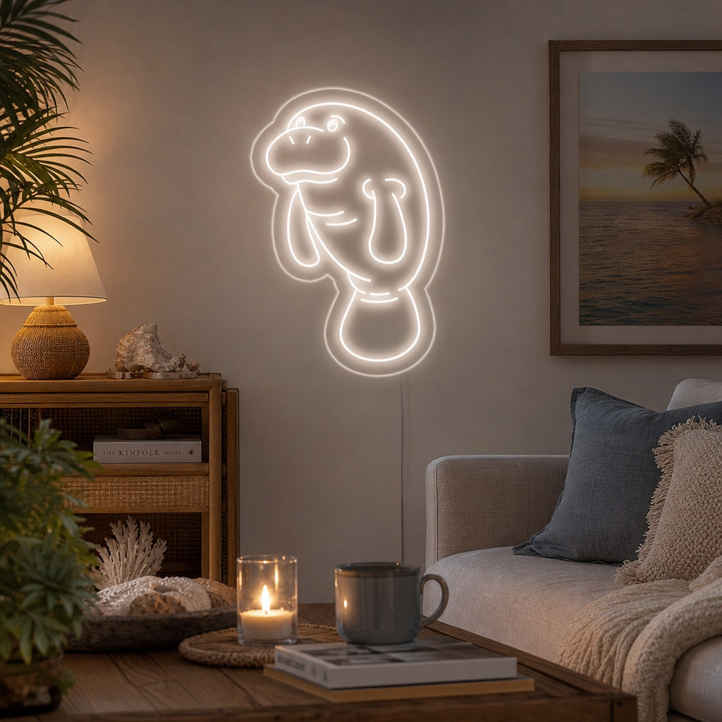 "Manatí" Insegna al neon