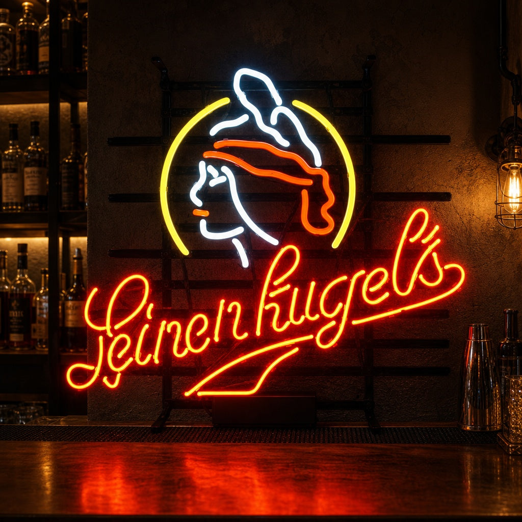 "New Leinenkugels Beer" Insegna al neon