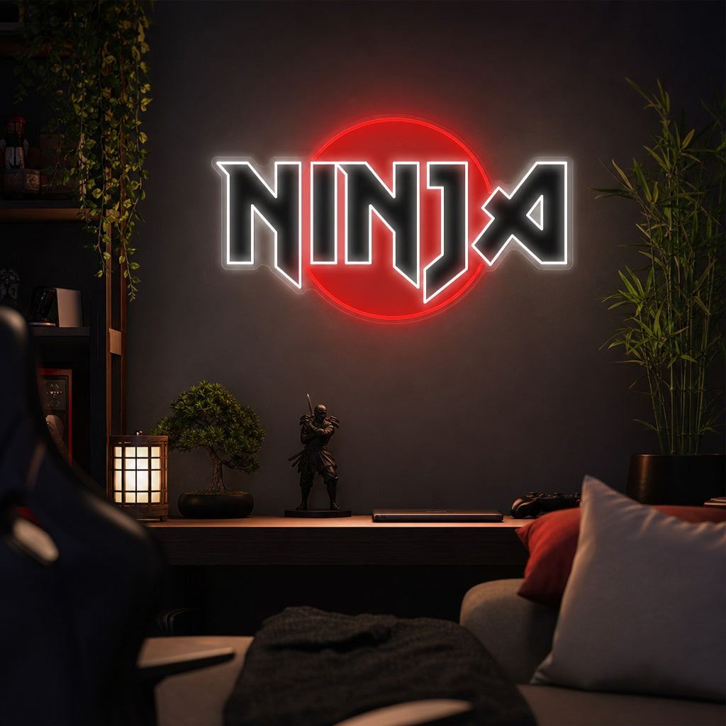 Ninja Insegna al neon, Luce al neon giapponese