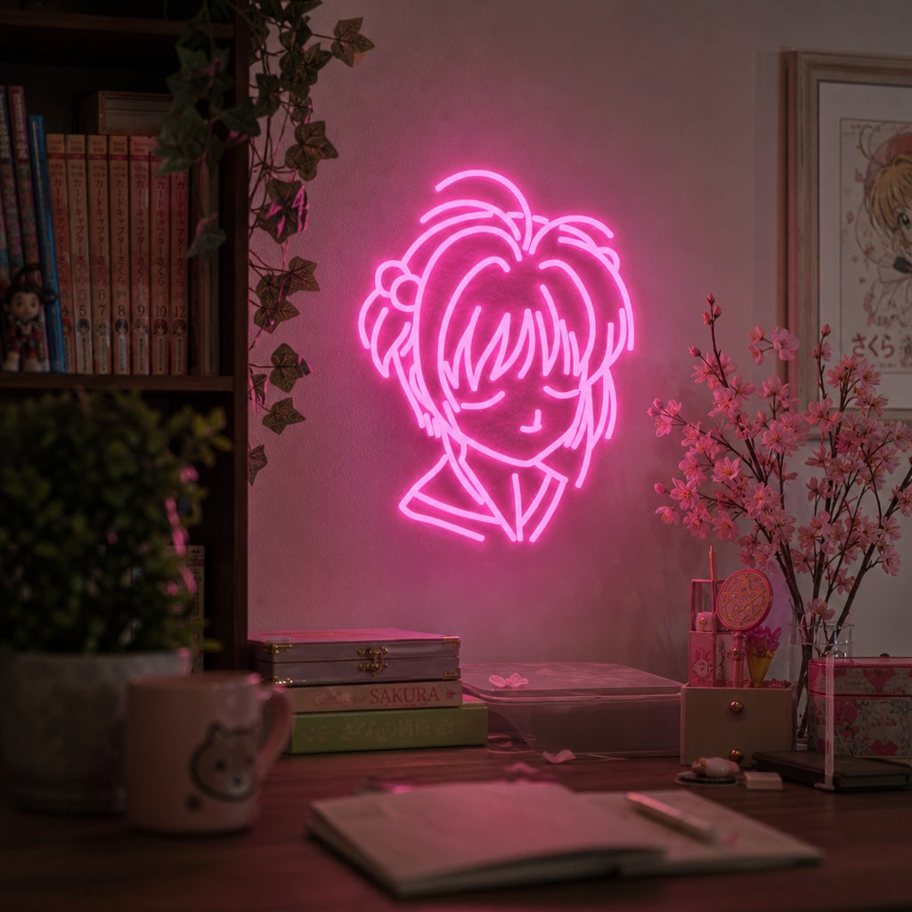 "Sakura Kinomoto" Insegna al neon