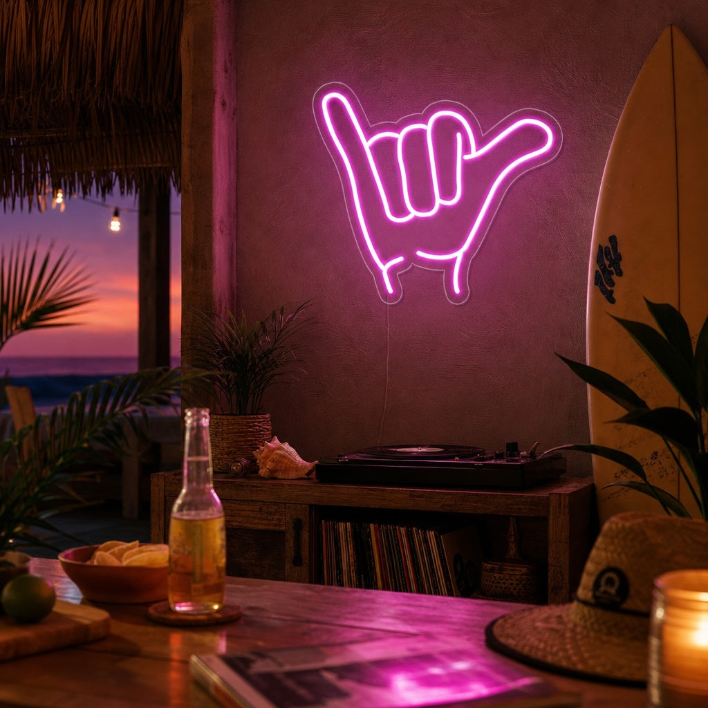 "Shaka" Insegna al neon