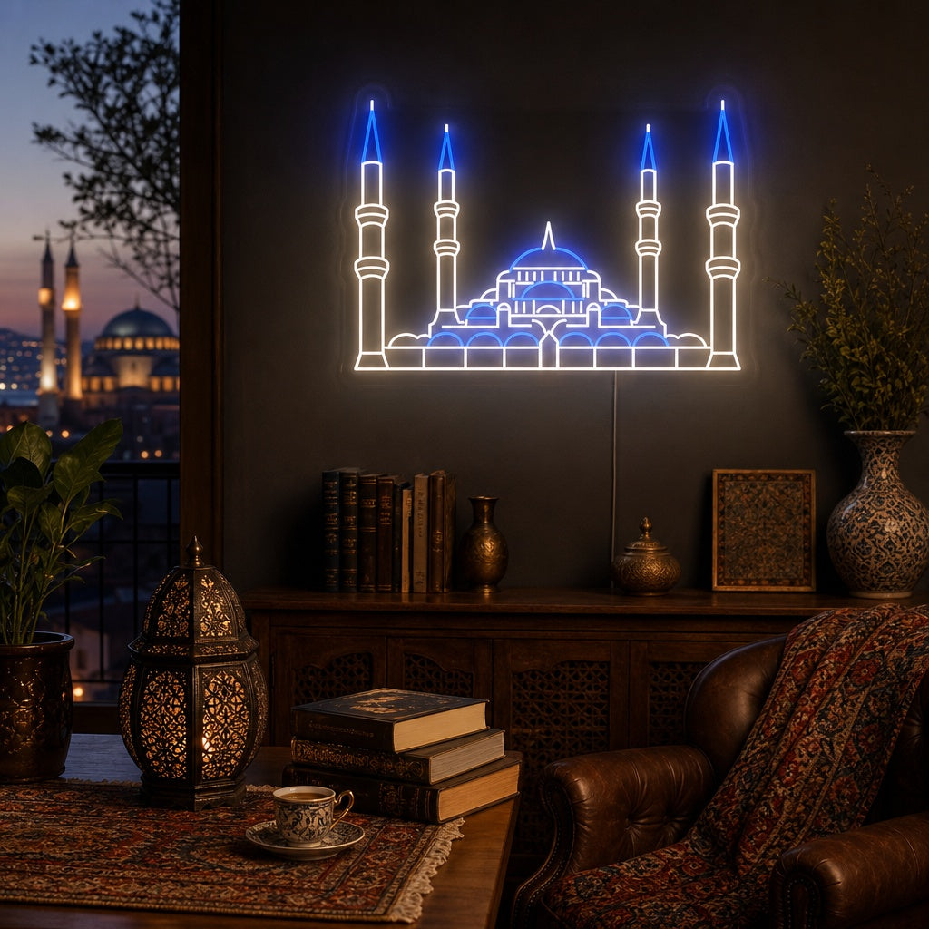 "Moschea Di Turchia" Insegna al neon