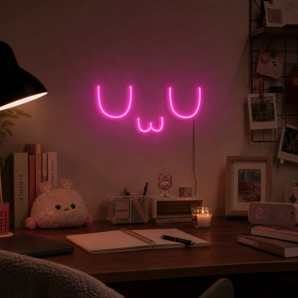 "UwU" Insegna al neon