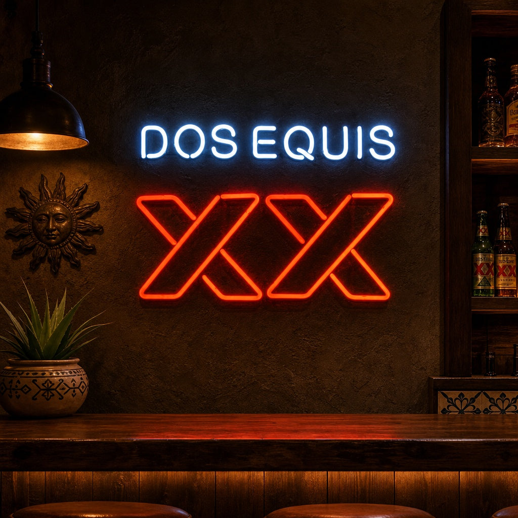"XX Dos Equis" Insegna al neon