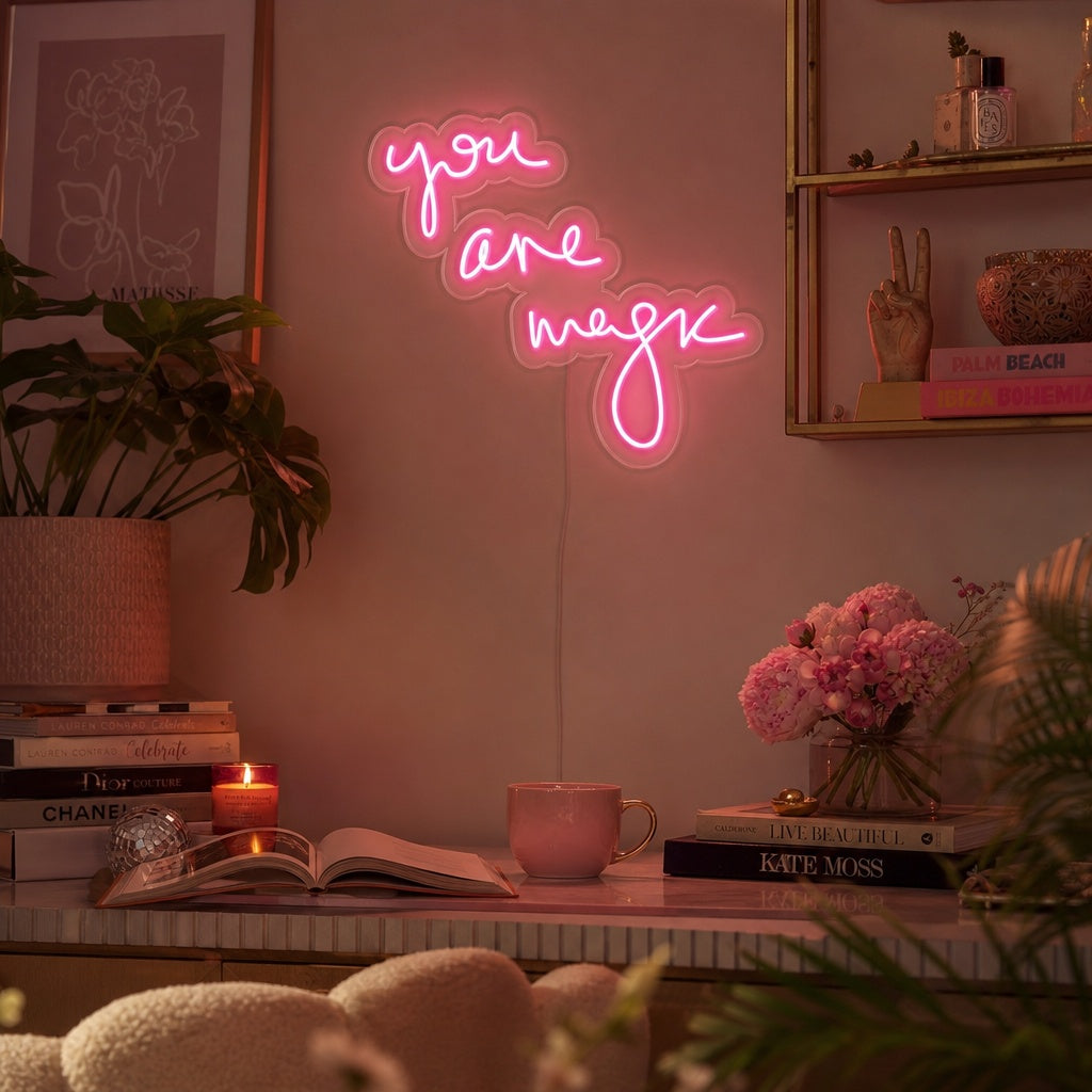 "You Are Magic" Insegna al neon
