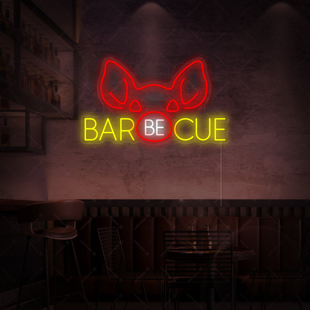 "Barbecue" Insegna al neon