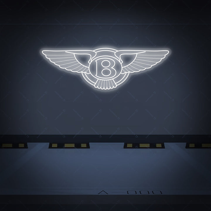 "Bentl-Car" Insegna al neon