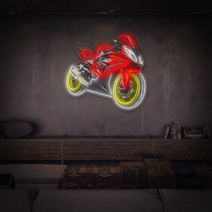 "Motociclo" Insegna al neon