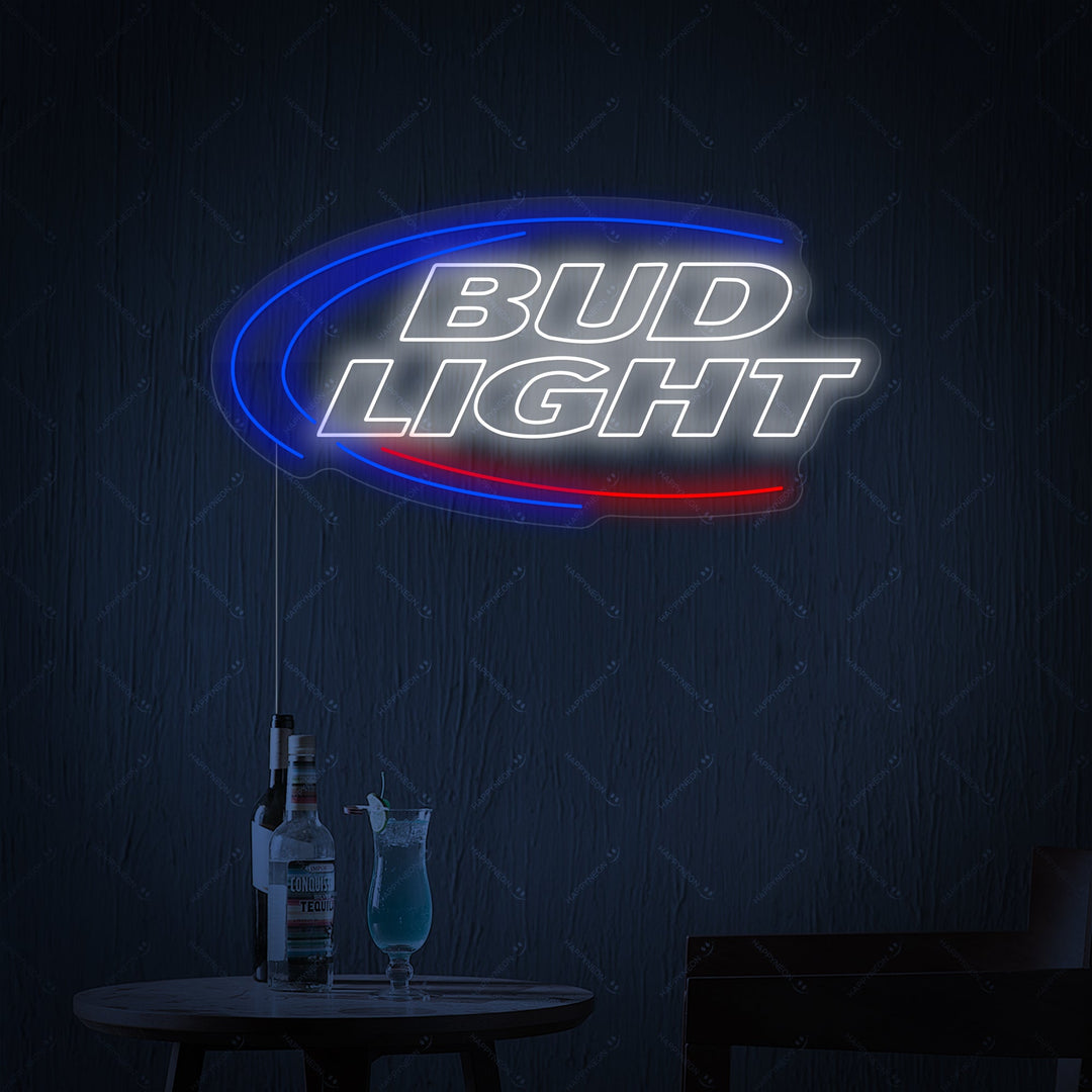 "Bud Light" Insegna al neon