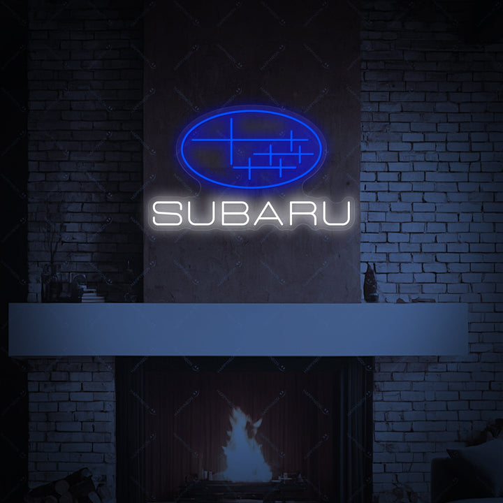 "SUBARU" Insegna al neon