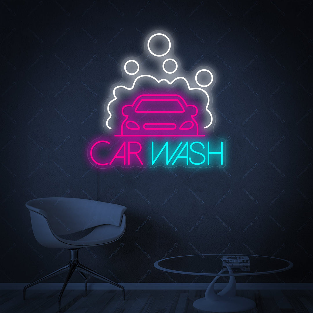 "Car Wash" Insegna al neon