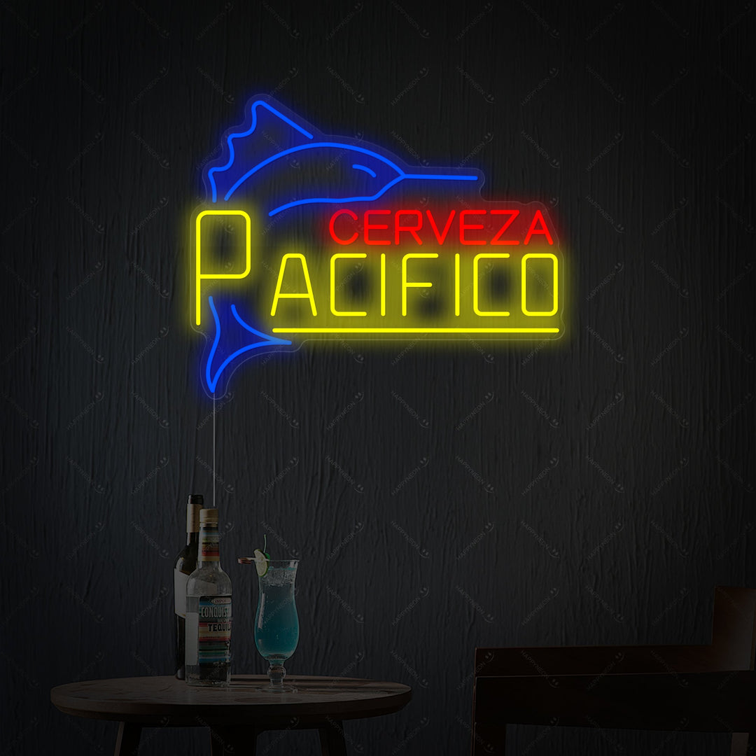 "Cerveza Pacifico" Insegna al neon