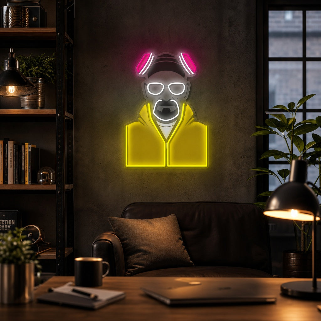 "Genio Chimico" Insegna al neon