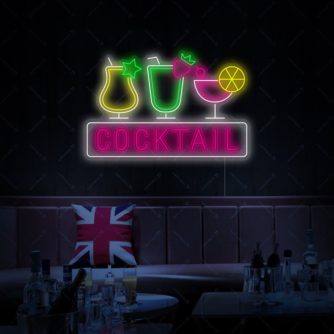 "Cocktail" Insegna al neon