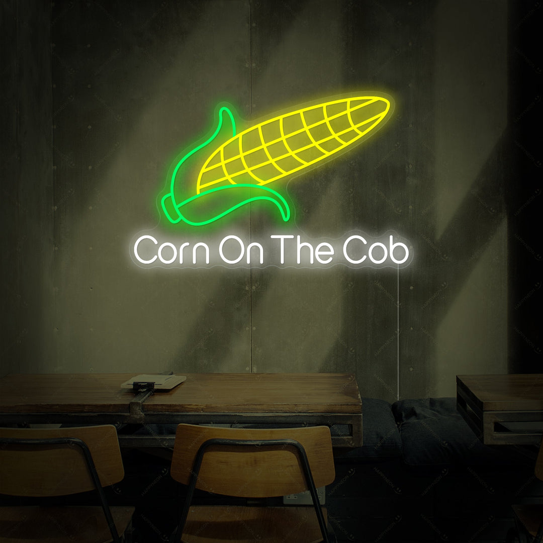 "Corn On The Cob" Insegna al neon