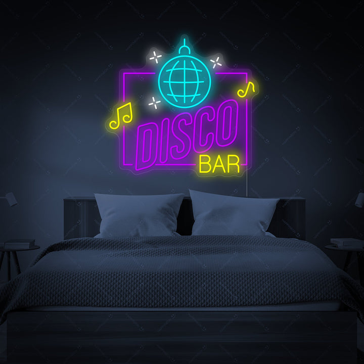 "Disco Bar" Insegna al neon