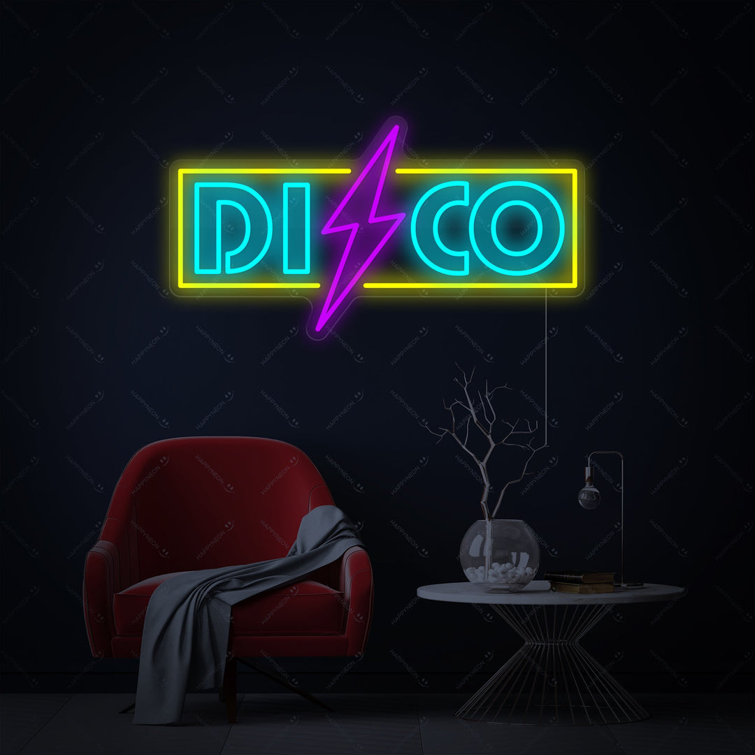 "Disco" Insegna al neon