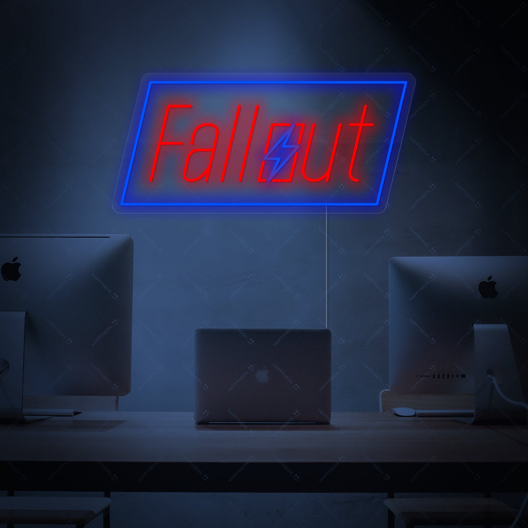 "Fallout" Insegna al neon