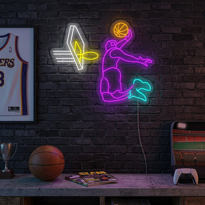 "Schiacciata" Insegna al neon