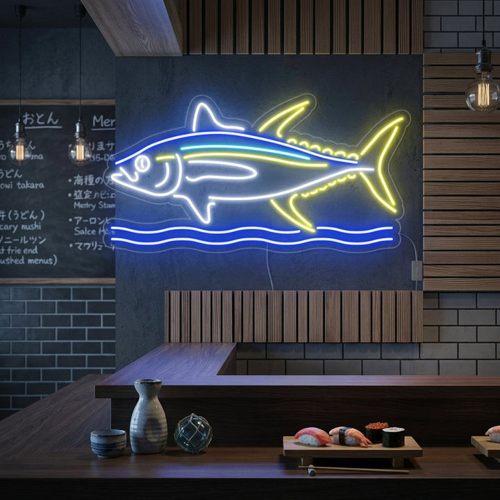 "Pesce Grande" Insegna al neon