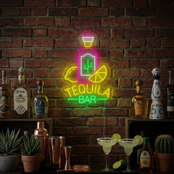 "Tequila Bar" Insegna al neon