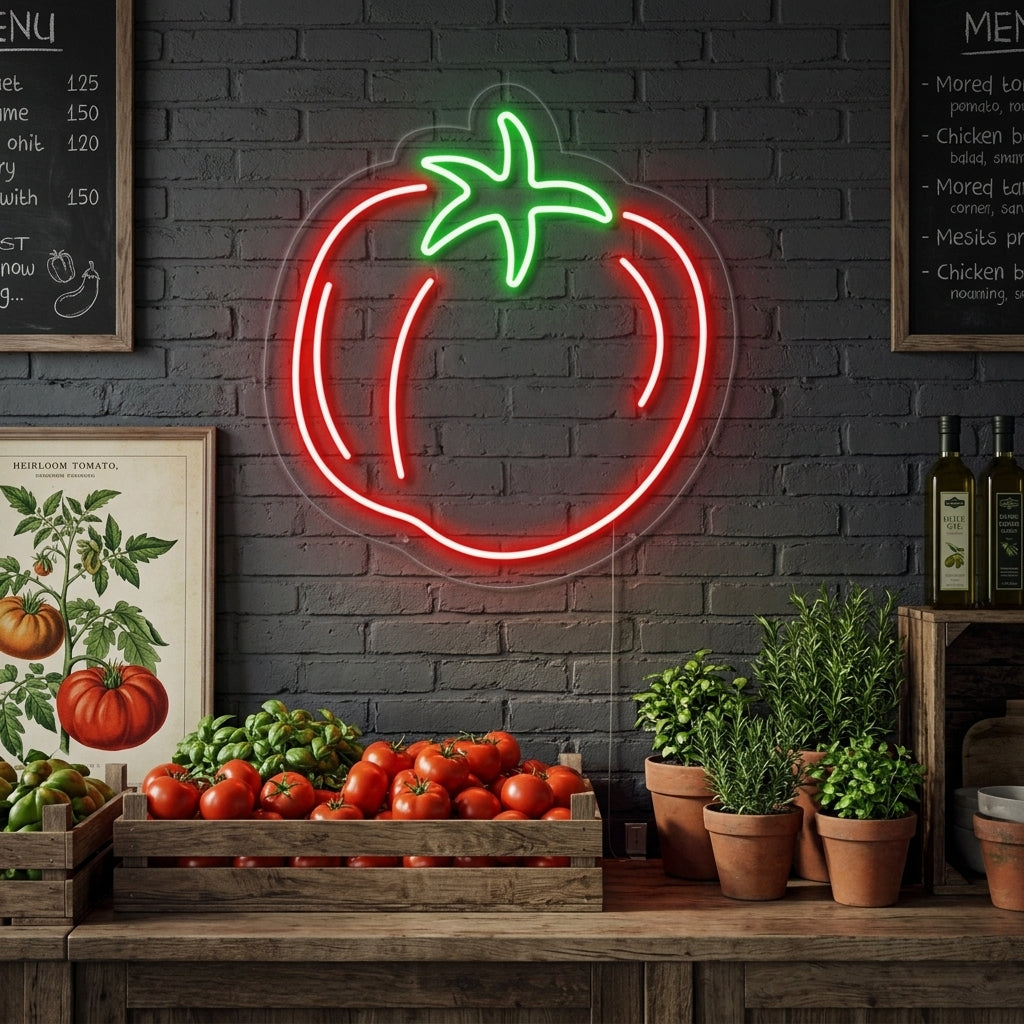 "Pomodoro" Insegna al neon