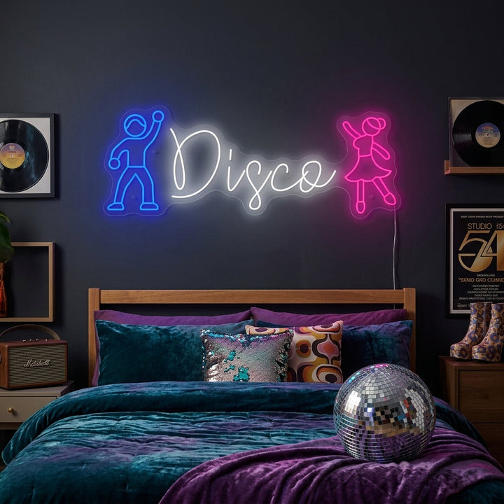 "Disco" Insegna al neon