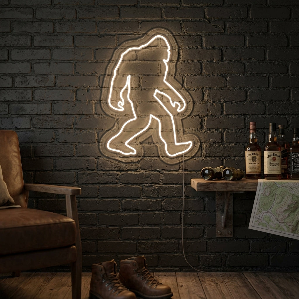 "Sasquatch" Insegna al neon