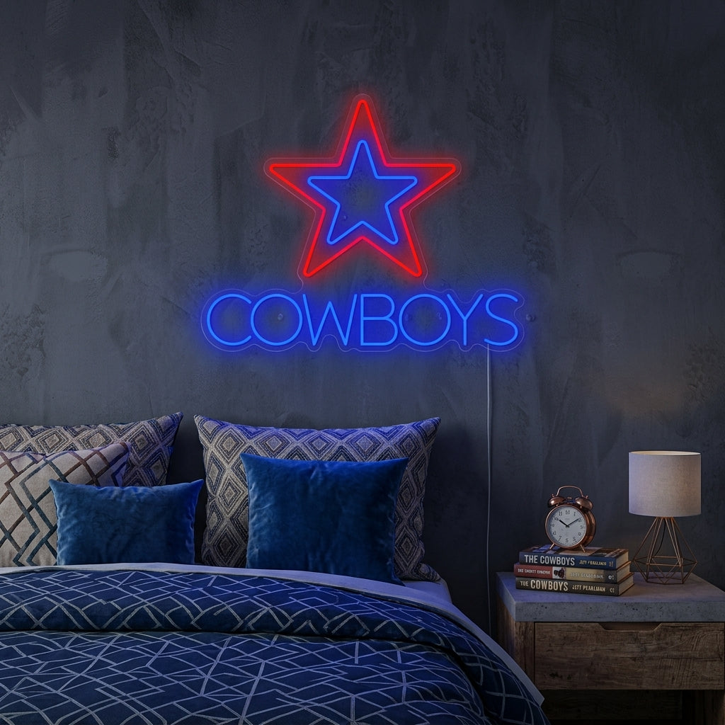 "Cowboys" Insegna al neon