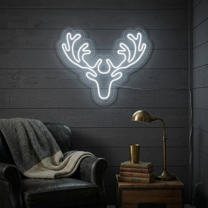 "Cervo" Insegna al neon