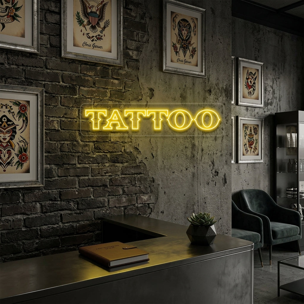 "Tattoo" Insegna al neon