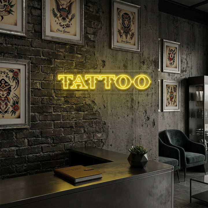 "Tattoo" Insegna al neon