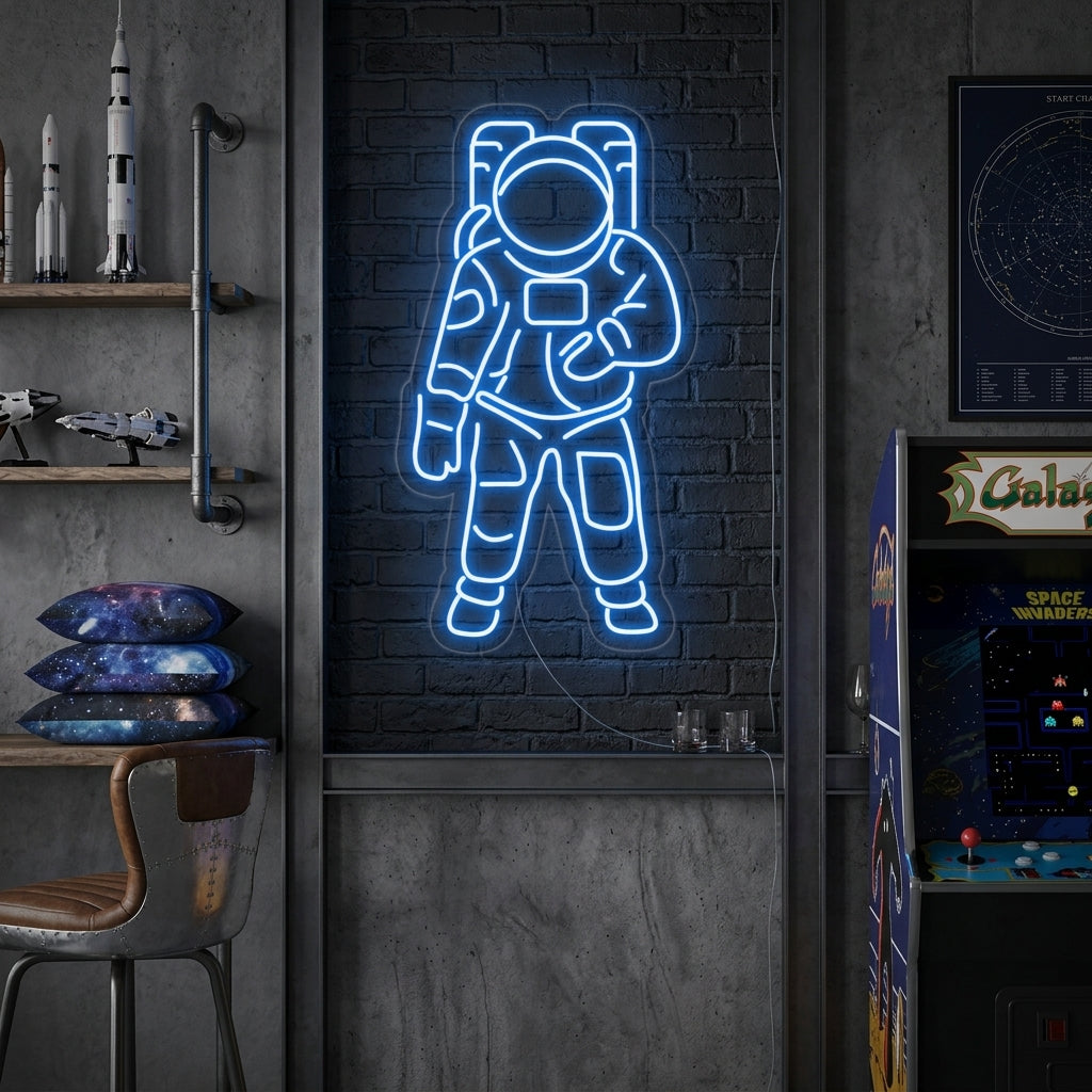 "Astronauta" Insegna al neon