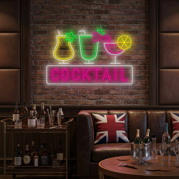 "Cocktail" Insegna al neon