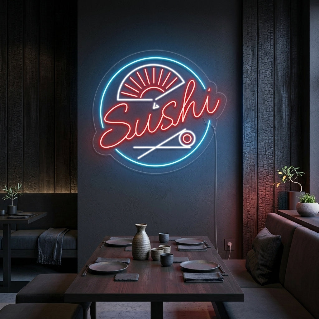 "Sushi" Insegna al neon