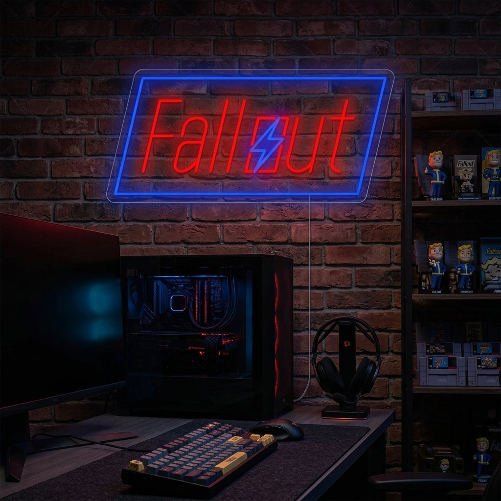 "Fallout" Insegna al neon
