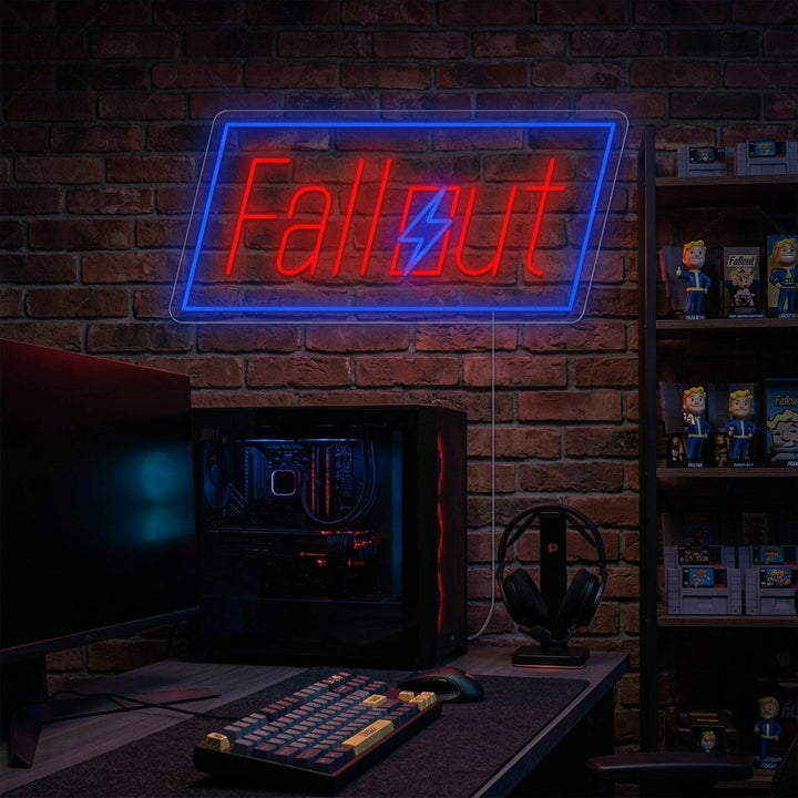 "Fallout" Insegna al neon