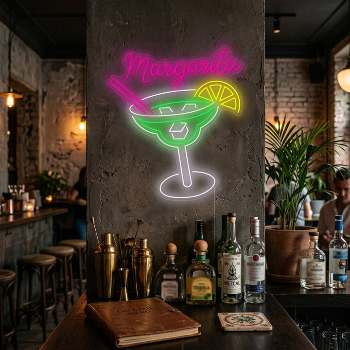 "Margarita" Insegna al neon