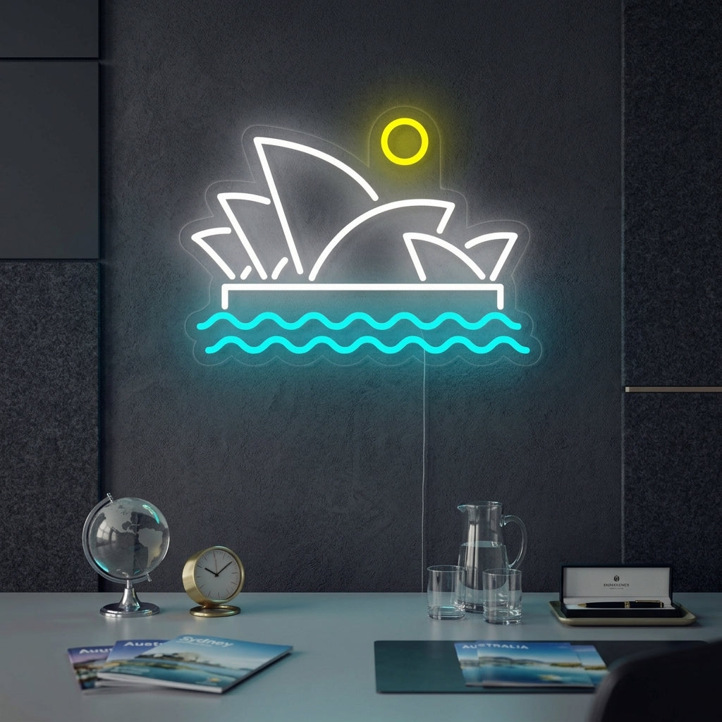 "Teatro Dell'Opera Di Sydney" Insegna al neon