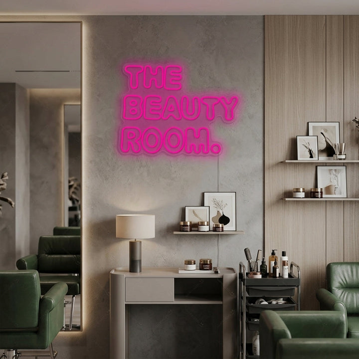 "The Beauty Room" Insegna al neon