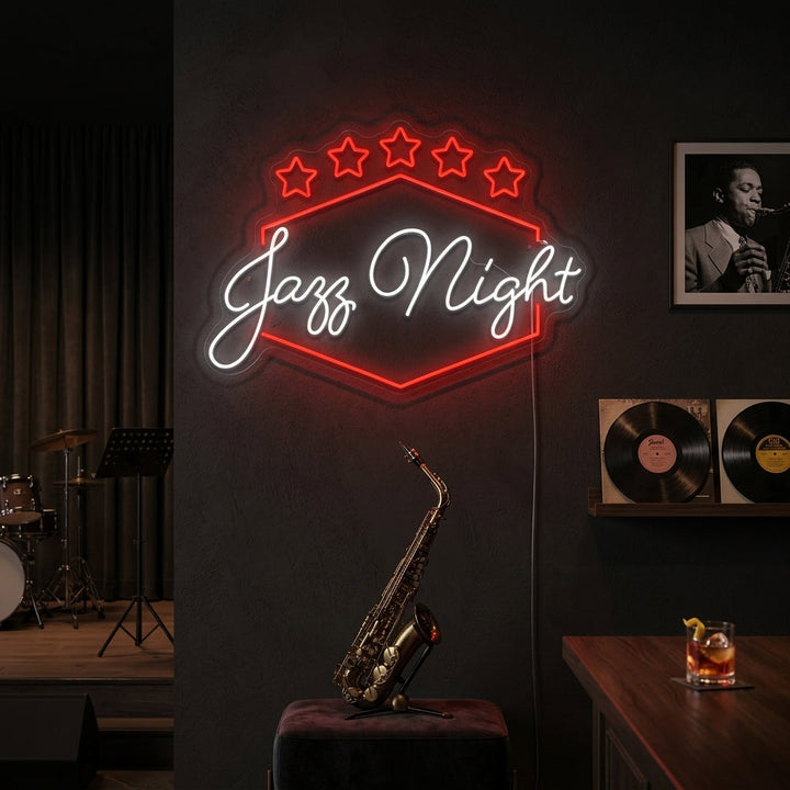 "Jazz Night" Insegna al neon