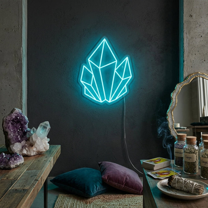 "Cristallo" Insegna al neon