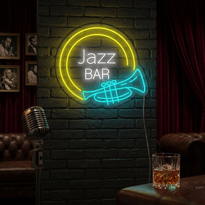"Jazz Bar" Insegna al neon