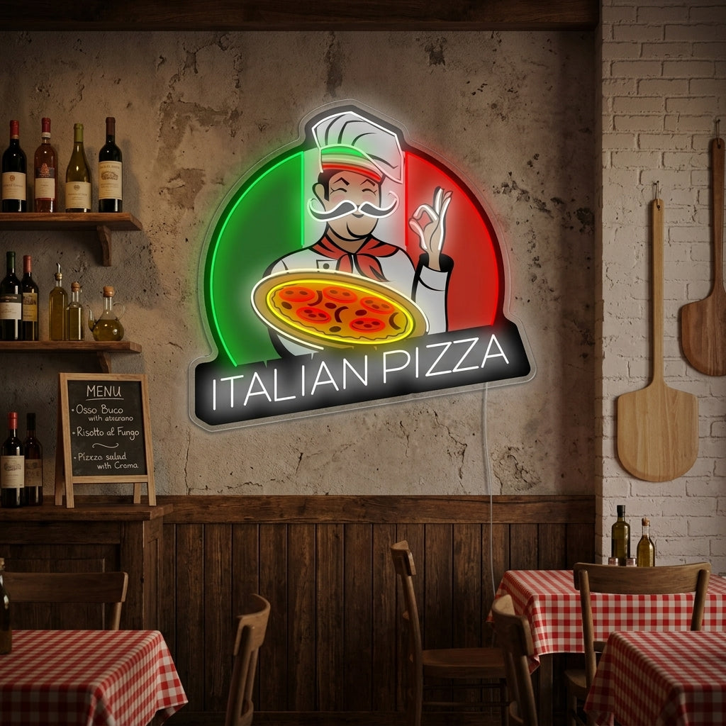 "Italian Pizza" Insegna al neon