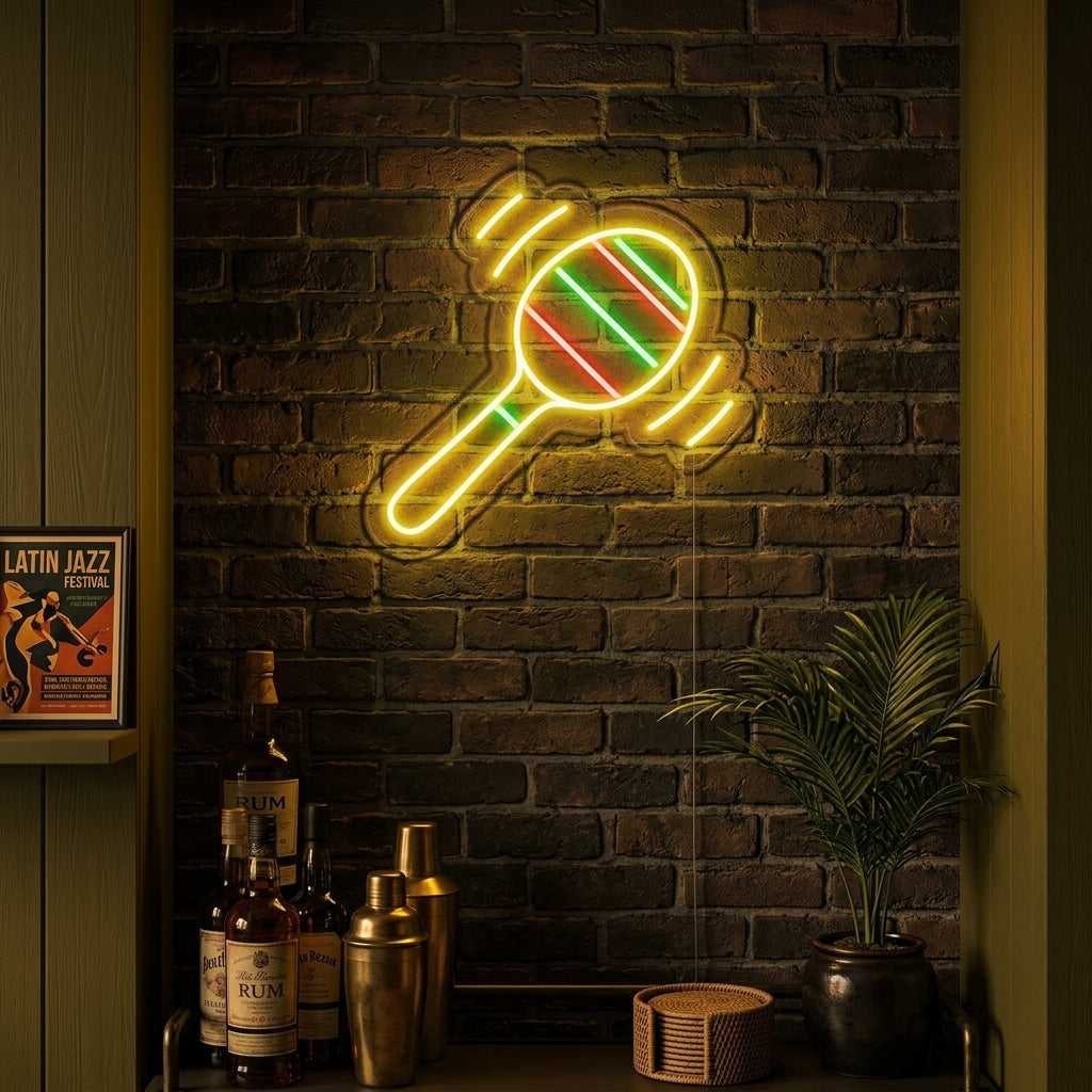 "Maraca" Insegna al neon