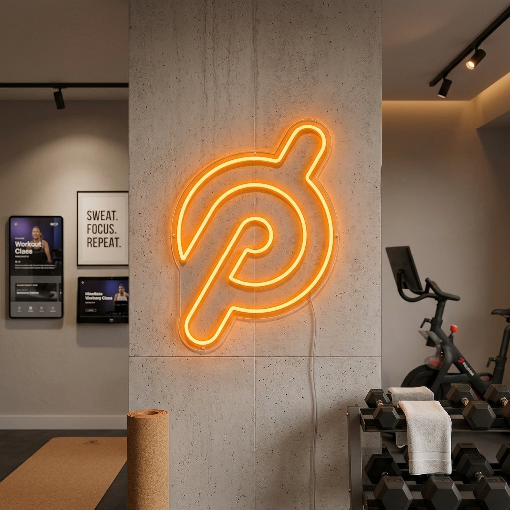 "Decorazione Murale Per Palestra" Insegna al neon