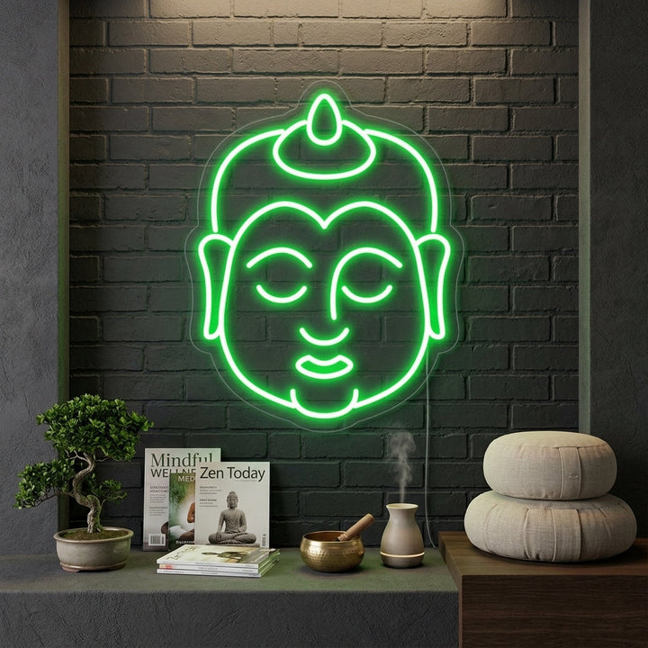 "Buddha" Insegna al neon