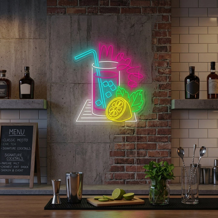 "Mojito" Insegna al neon
