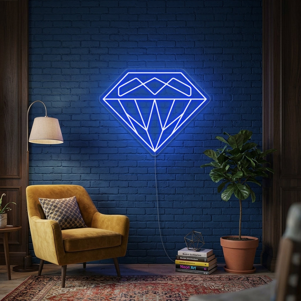 "Diamante" Insegna al neon