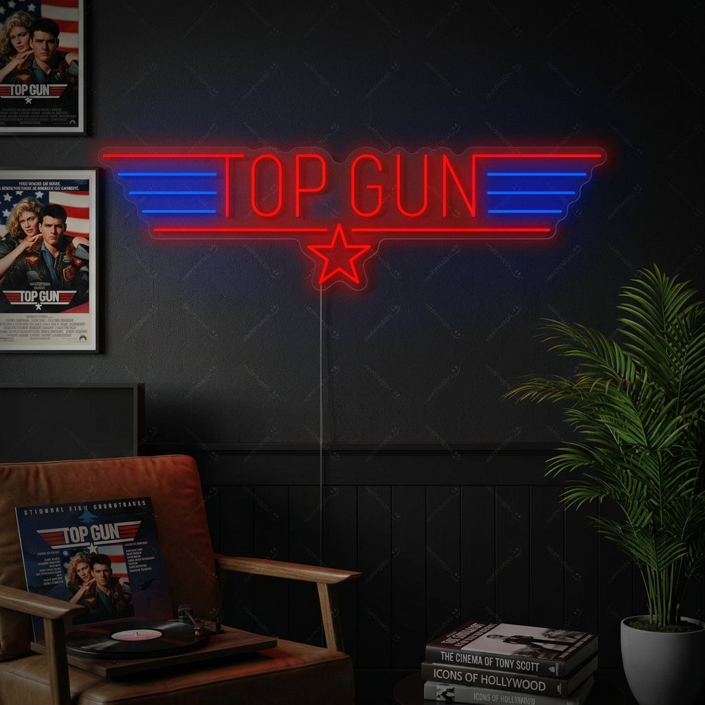 "Top Gun" Insegna al neon